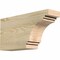 Ekena Millwork Pescadero Rough Sawn Rafter Tail, Douglas Fir, 4"W x 8"H x 16"L RFT04X08X16PEC00RDF - alternate 1